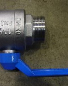 Ball valve 1 1/2" m/m brs